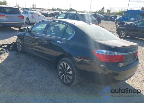2014 Honda Accord Hybrid Touring z USA, uszkodzony, nr VIN 1HGCR6F7XEA001220